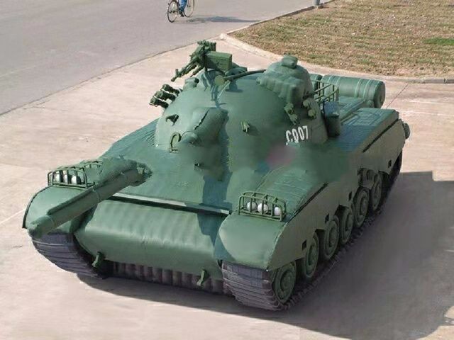 芙蓉军用充气坦克